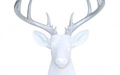 30 Inspirations Large Deer Head Faux Taxidermy Wall Decor