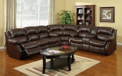Leather Recliner Sectional Sofas