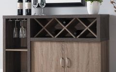 Contemporary Distressed Grey Buffets