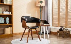 Liston Faux Leather Barrel Chairs