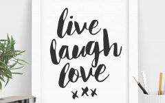20 Ideas of Live Laugh Love Wall Art