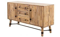 30 Best Collection of Corrugated Natural 4-drawer Sideboards