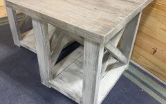 Rustic Gray End Tables