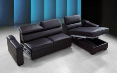 Top 30 of Leather Sofa Beds with Storage