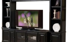Top 15 of Black Tv Cabinets with Doors