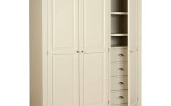 Top 30 of Oak Wardrobe with Drawers and Shelves