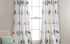 2024 Popular Rowley Birds Room Darkening Curtain Panel Pairs