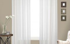 20 Inspirations Luxury Collection Cranston Sheer Curtain Panel Pairs