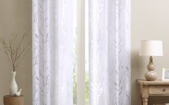 Vina Sheer Bird Single Curtain Panels