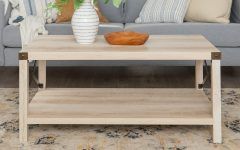 Metal and Mission Oak Coffee Tables