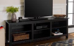 The 15 Best Collection of Farmhouse Woven Paths Glass Door Tv Stands