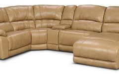 Cindy Crawford Leather Sectional Sofas
