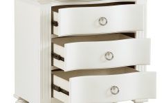 2024 Popular Matte White 3-drawer Wood Desks