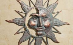 Sun and Moon Metal Wall Art