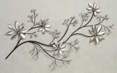 Top 20 of Metal Flowers Wall Art