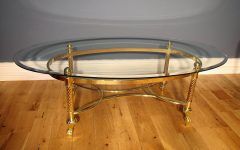 The 15 Best Collection of Antique Gold Aluminum Coffee Tables