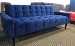 Top 15 of Dove Mid-century Sectional Sofas Dark Blue