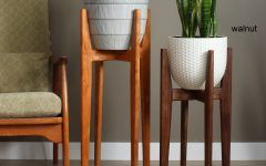 15 Collection of Wooden Plant Stands