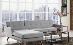 Florence Mid-century Modern Left Sectional Sofas