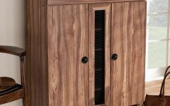 The Best Millwood Pines Floor Storage Cabinet with 2 Doors and 2 Open Shelves