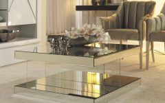 Small Mirrored Coffee Tables