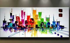 20 Best Collection of Abstract Oil Painting Wall Art