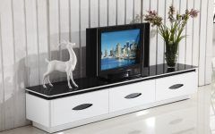 15 Ideas of Long White Tv Cabinets