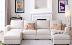 15 Ideas of Modern U-shaped Sectional Couch Sets