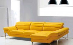 2024 Latest Yellow Sectional Sofas