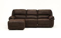 30 Ideas of Norfolk Chocolate 3 Piece Sectionals with Laf Chaise