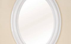  Best 15+ of Oval White Mirrors