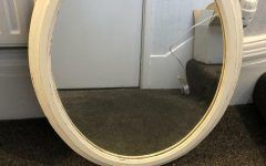 Pfister Oval Wood Wall Mirrors