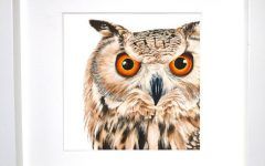 The 15 Best Collection of The Owl Framed Art Prints