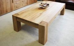 Top 30 of Chunky Oak Coffee Tables