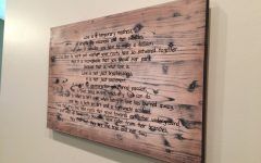 20 The Best Personalized Wood Wall Art