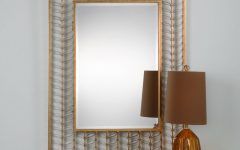 15 Collection of Dark Gold Rectangular Wall Mirrors