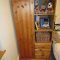 Pine Wardrobe with Drawers and Shelves