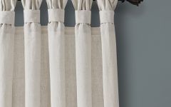 20 Best Collection of Knotted Tab Top Window Curtain Panel Pairs