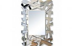 15 Ideas of Glass 4-piece Wall Mirrors