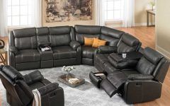Top 30 of Taron 3 Piece Power Reclining Sectionals with Right Facing Console Loveseat