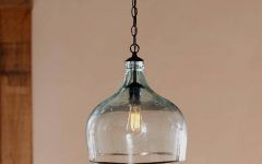 Recycled Glass Pendant Lights