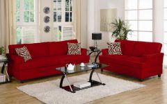 Red Sofas and Chairs