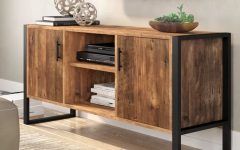 15 Ideas of Giltner Solid Wood Tv Stands for Tvs Up to 65"