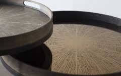 Round Coffee Table Trays