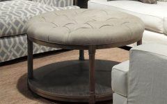 Round Upholstered Coffee Tables