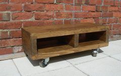 15 Collection of Rustic Red Tv Stands