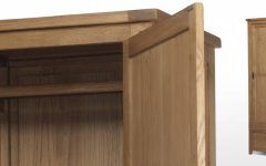  Best 15+ of Single Oak Wardrobes with Drawers