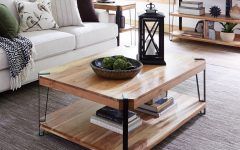 Solid Acacia Wood Coffee Tables