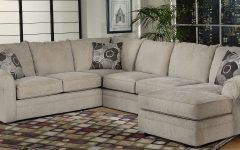 Top 15 of Harmon Roll Arm Sectional Sofas
