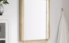 15 The Best Gold Bamboo Vanity Wall Mirrors